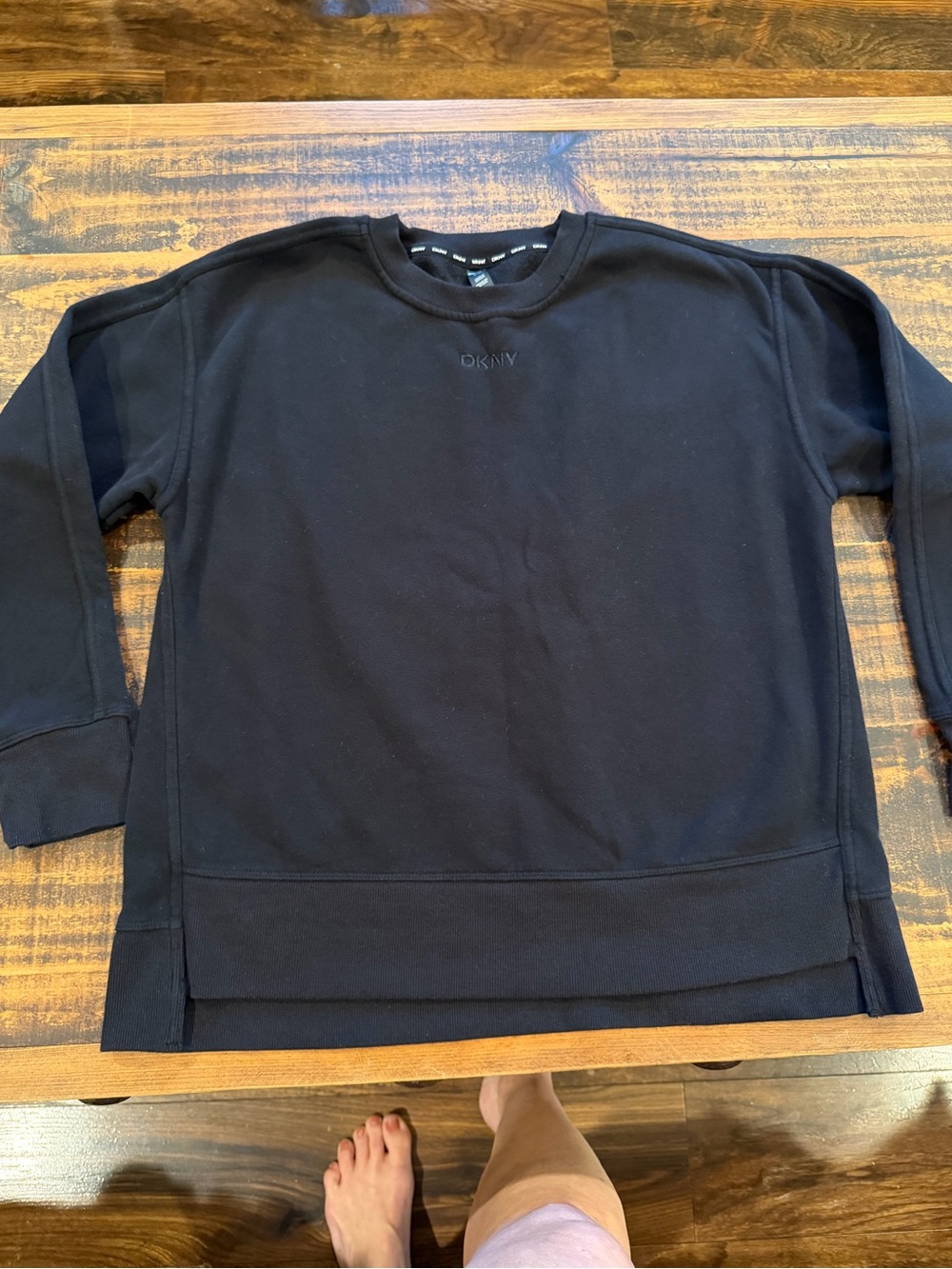 DKNY Black Women's Crewneck Sweatshirt